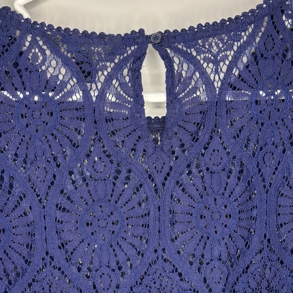 Banana Republic Blue Blouse Elegant Top - Picture 5 of 5